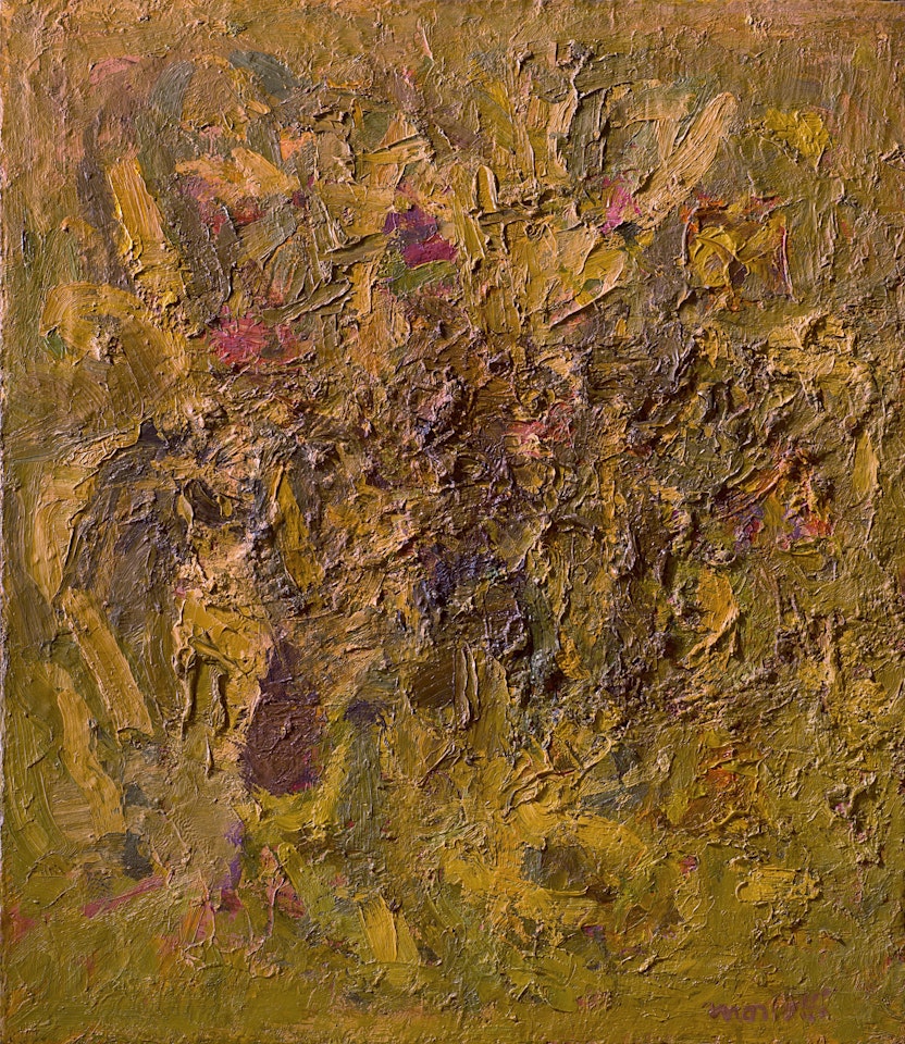 "Dry leaves (brushes)" by Ennio Morlotti