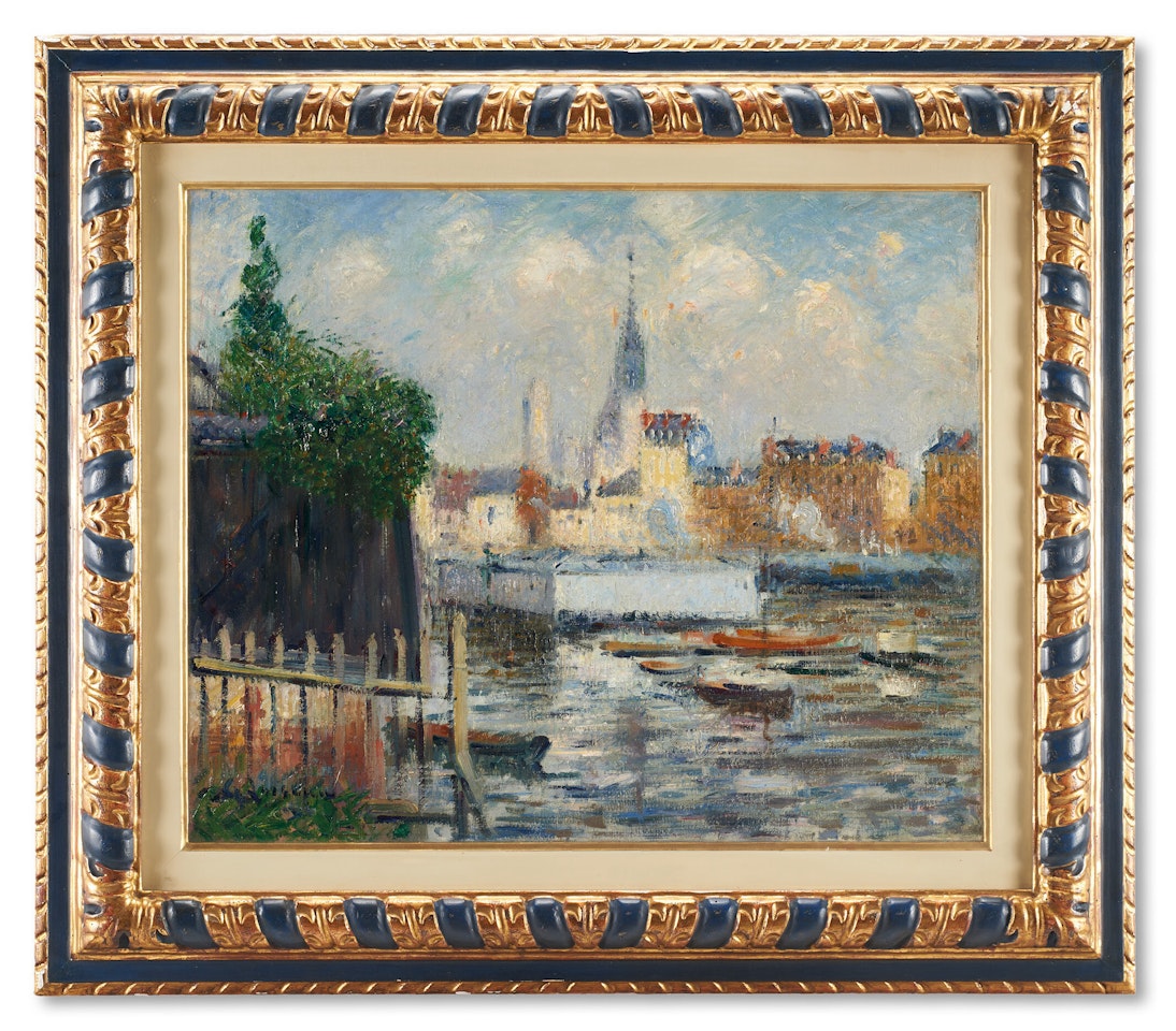 "Rouen" by Gustave Loiseau