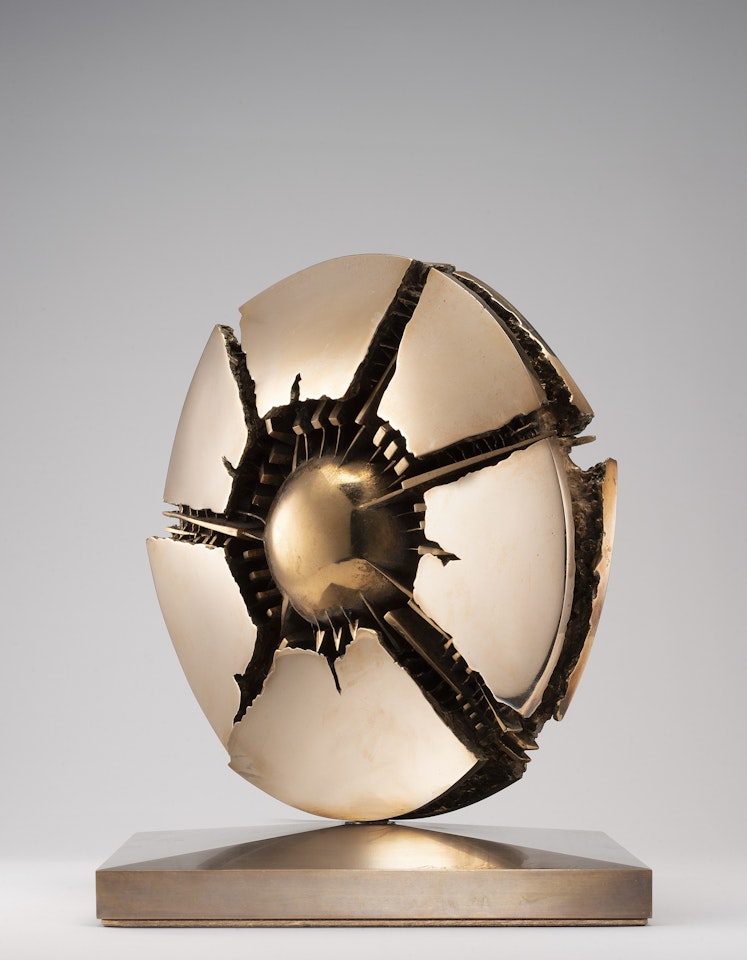 "Disc with Sphere, Studio II" by Arnaldo Pomodoro
