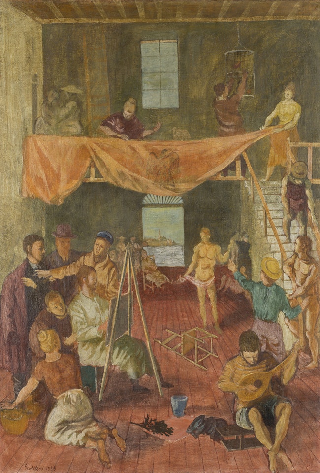 "The Study" by Franco Gentilini