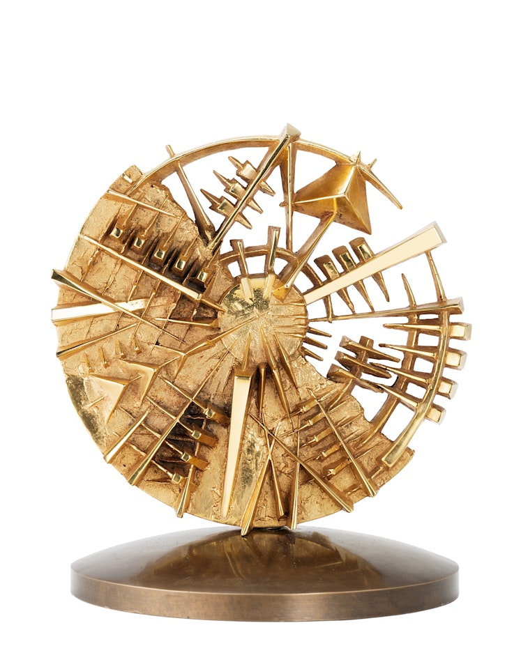 "Solar disk" by Arnaldo Pomodoro