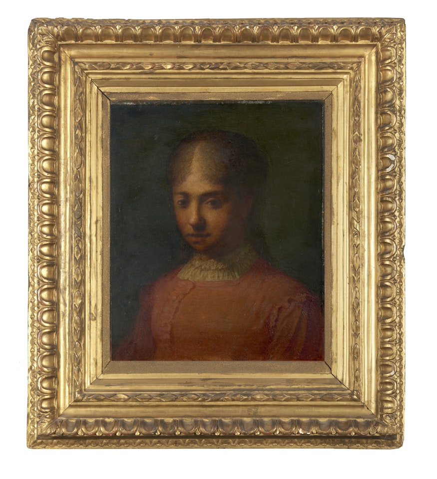 "Portrait of Arpalice (or Elisa?) Ferrari" by Antonio Fontanesi