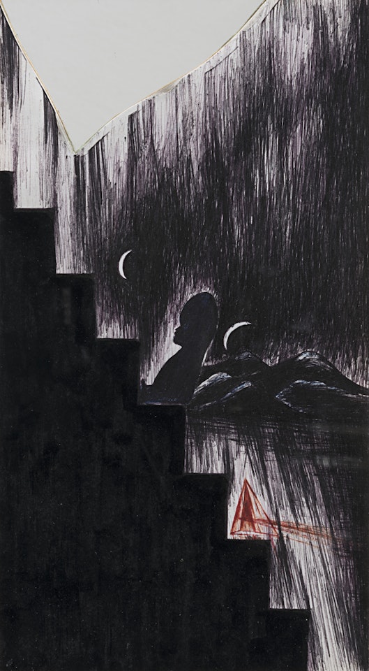 "Senza titolo" by Enzo Cucchi