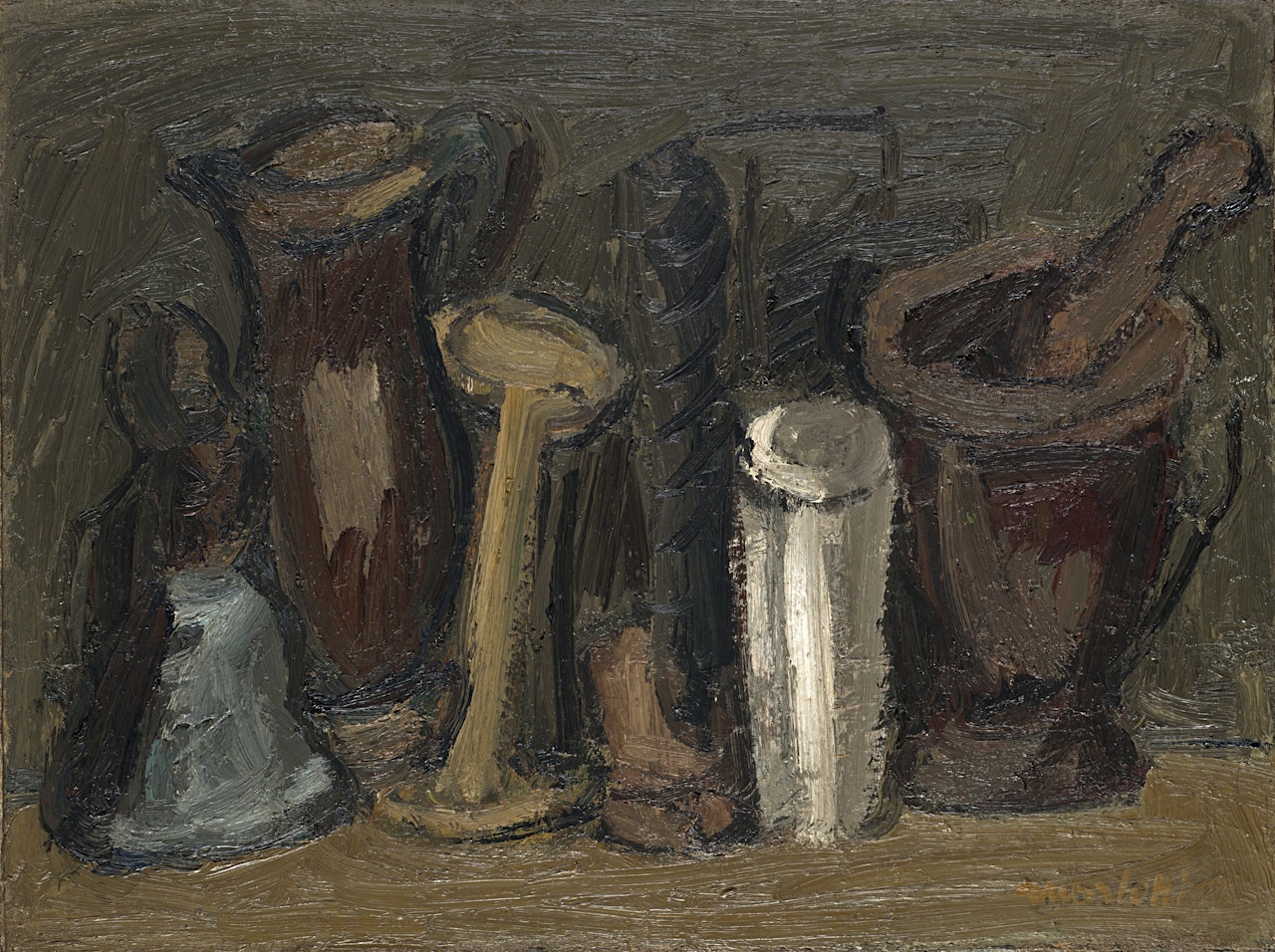 "Still life" by Ennio Morlotti