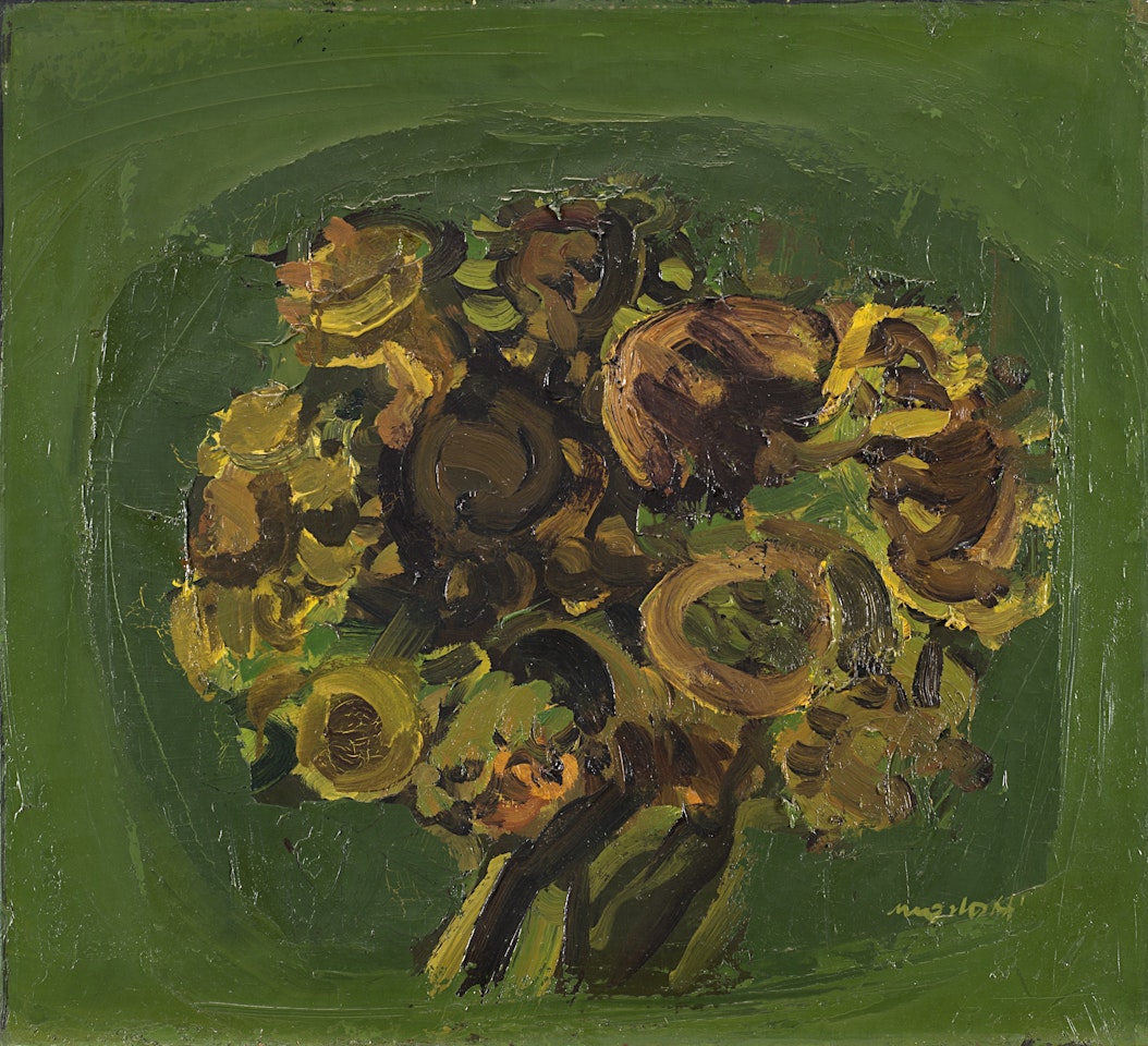 "Sunflowers" by Ennio Morlotti