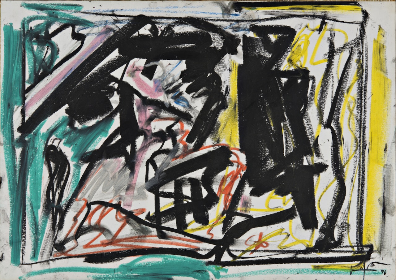 "Untitled"; "Untitled" by Emilio Vedova