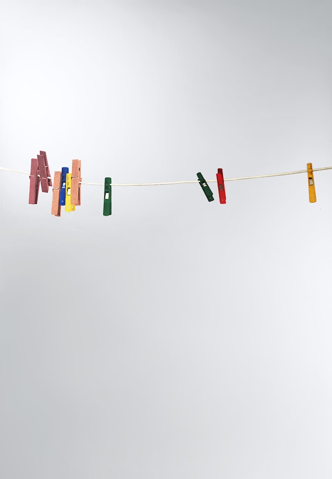 "Clothespins" by Michelangelo Pistoletto