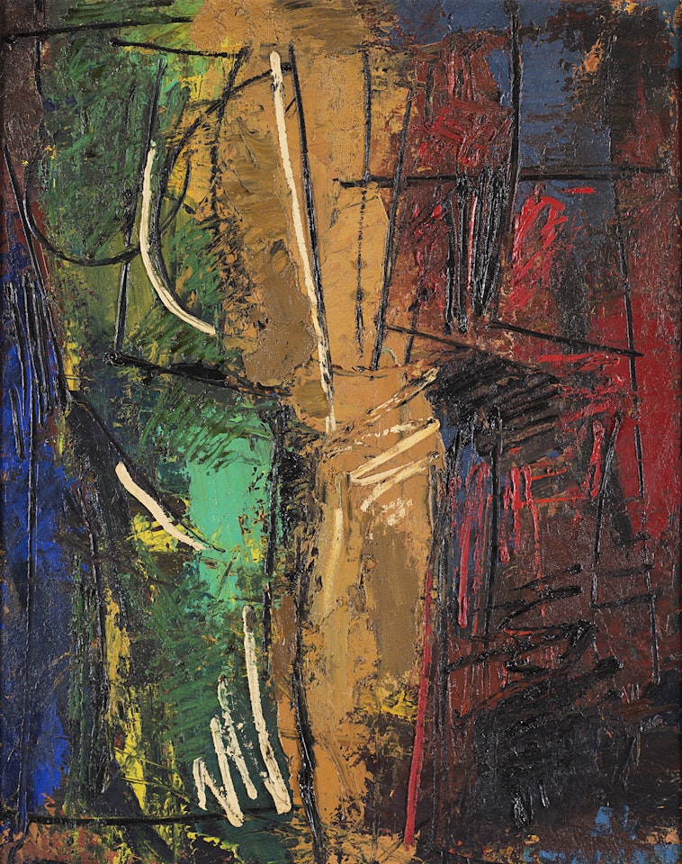 "Contrasting Figures" by Alfredo Chighine