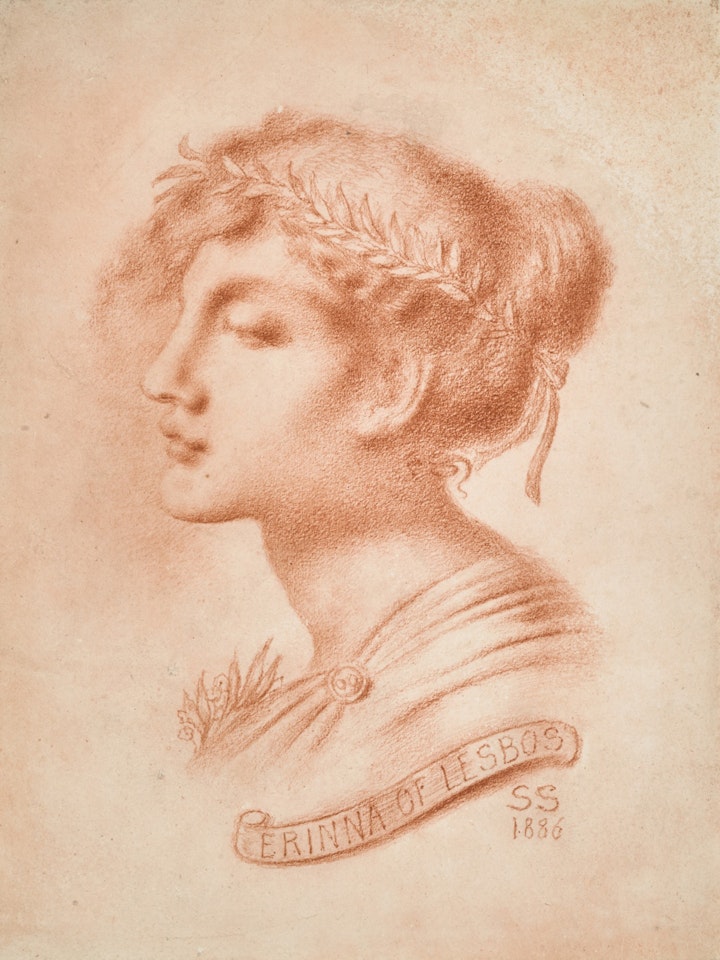Erinna of Lesbos by Simeon Solomon
