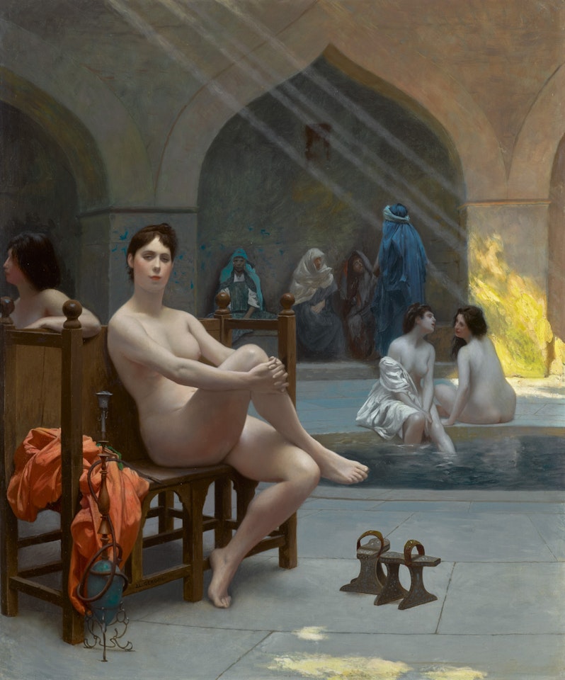 Le Bain des femmes by Jean Léon Gérome