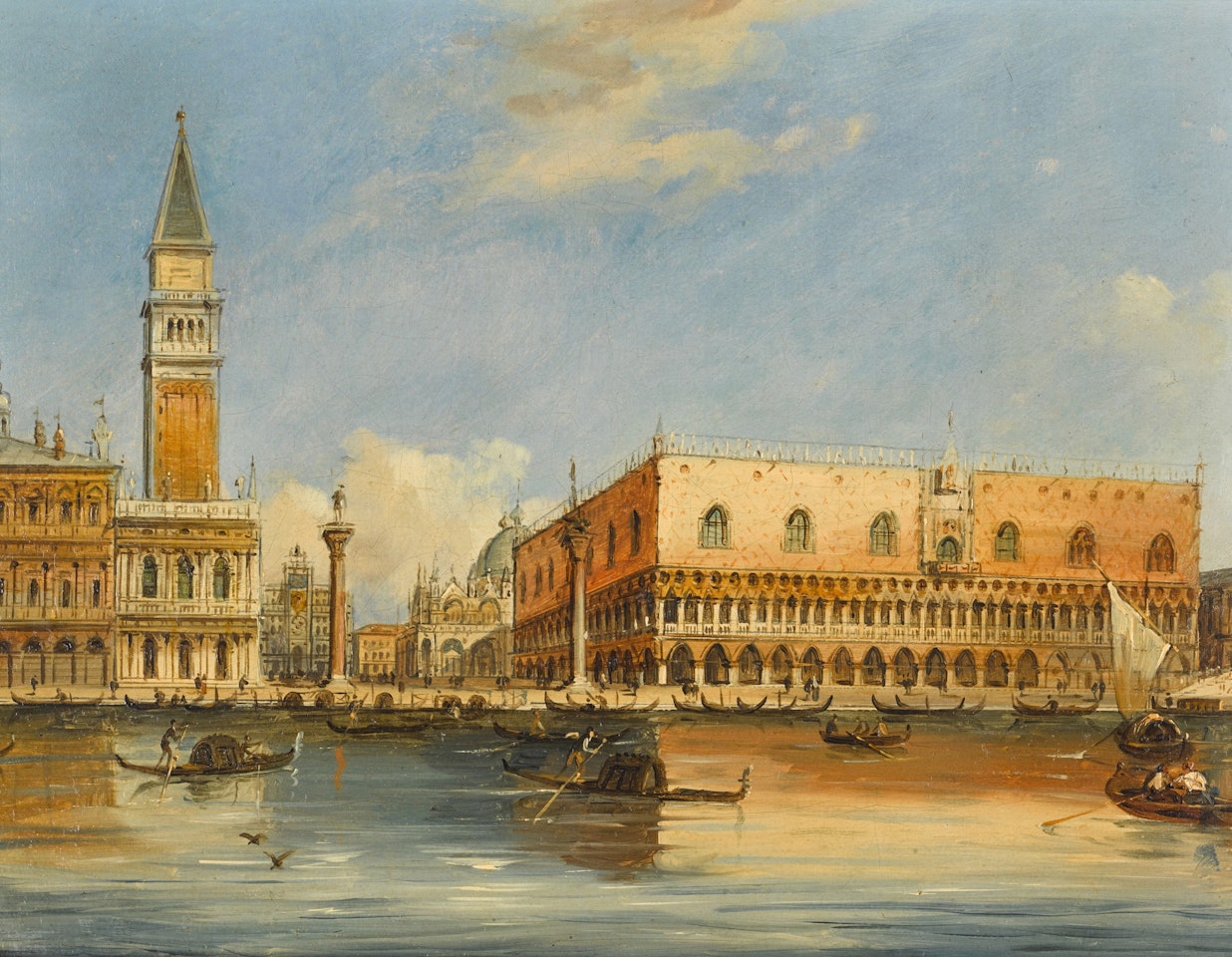 Four Venetian Views by Carlo Grubacs