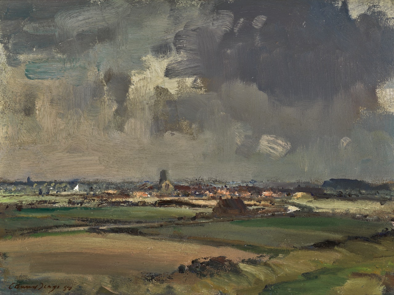 Norfolk Landscape by Edward Seago