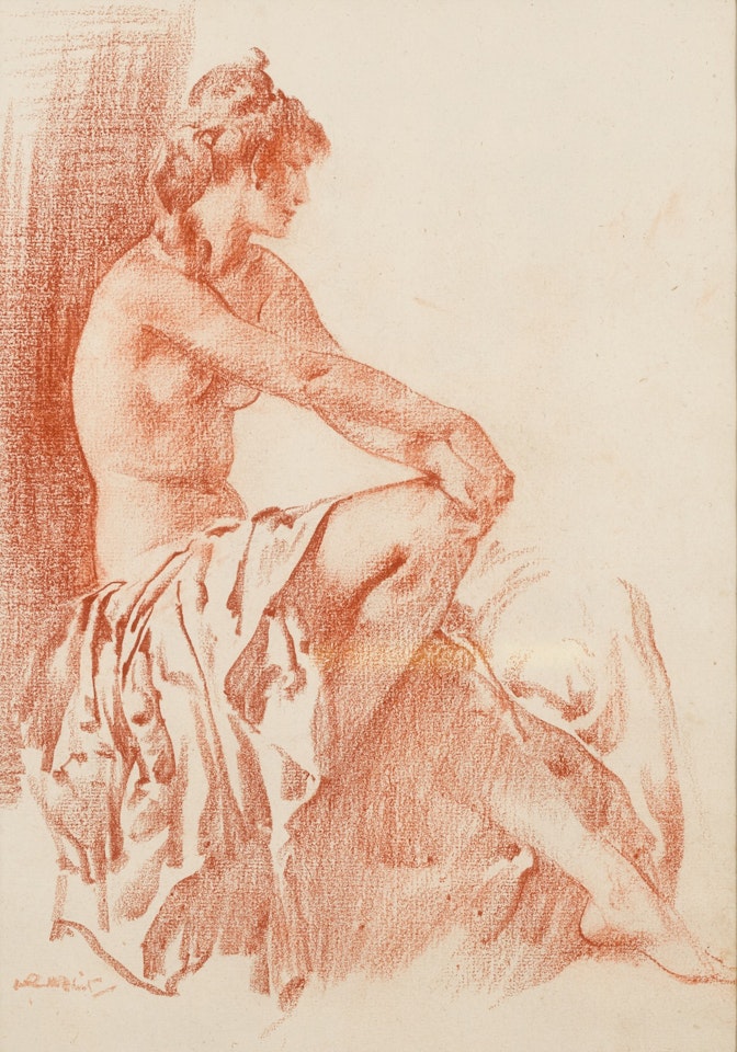 The Patient Model by William Russell Flint