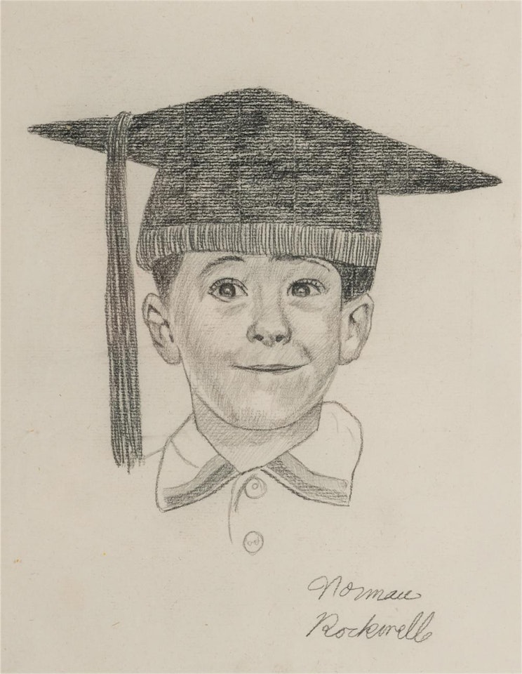 THE GRADUATE by Norman Rockwell