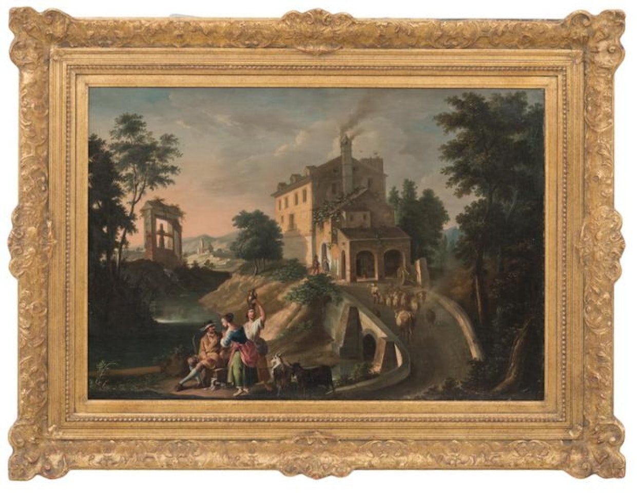 PASTORAL LANDSCAPE by Italian School