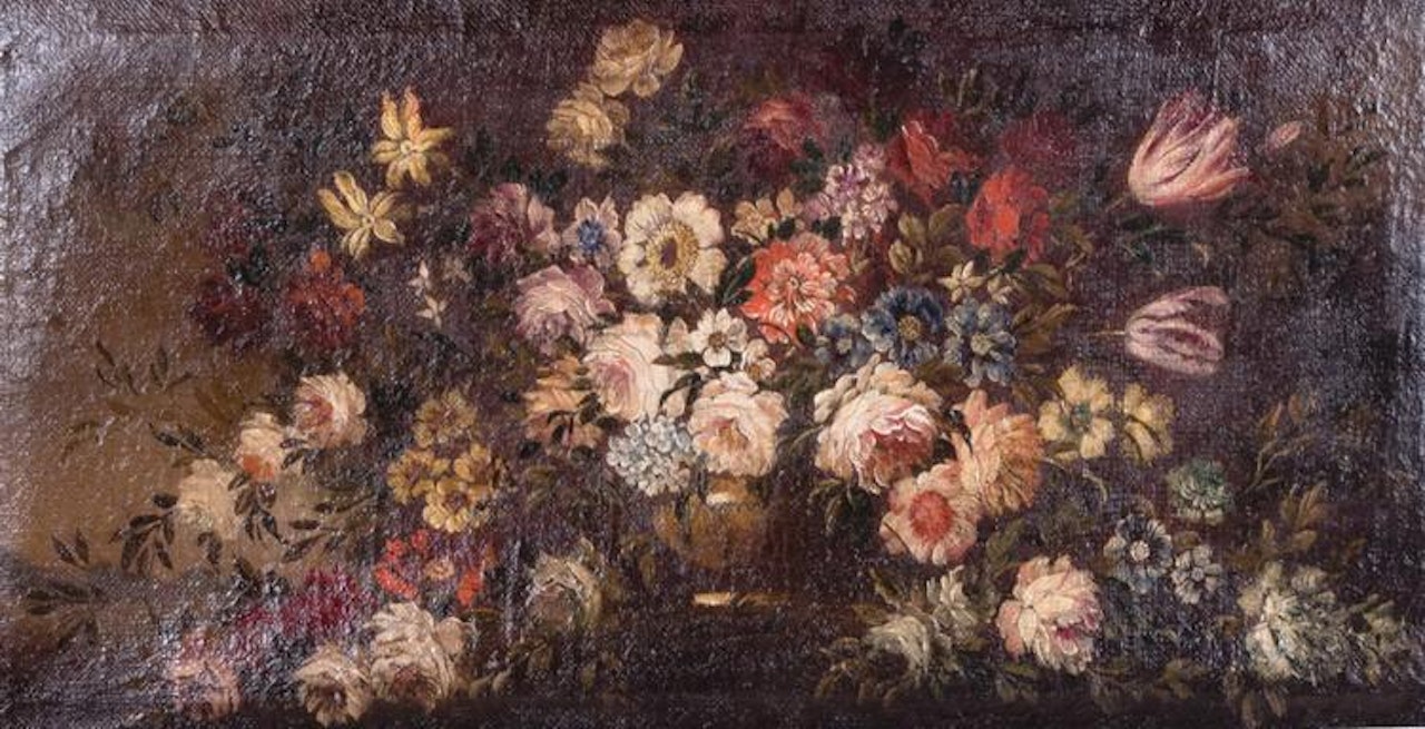 STILL LIFE OF FLOWERS IN VASE by Italian School