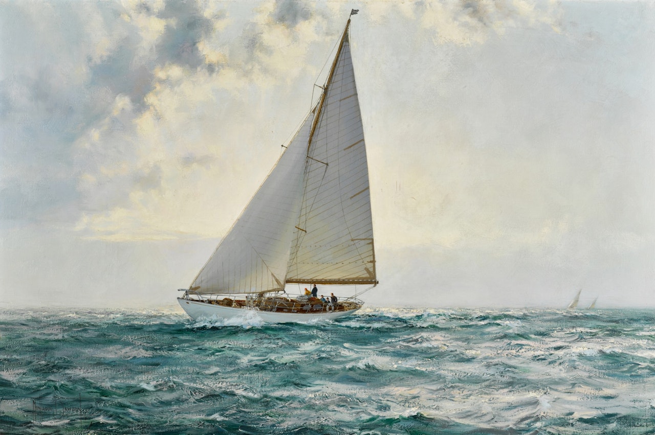 Dawn Crossing by Montague Dawson