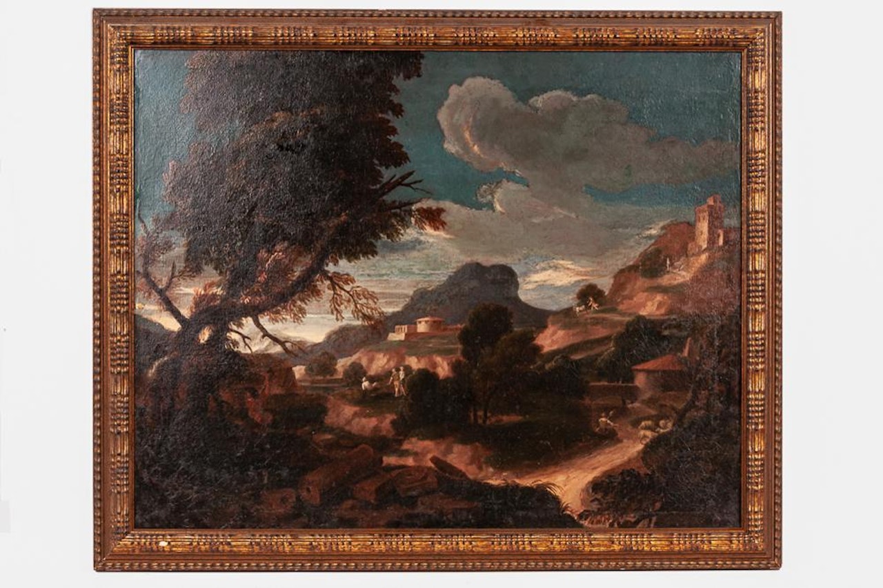 ROMAN LANDSCAPE by Italian School