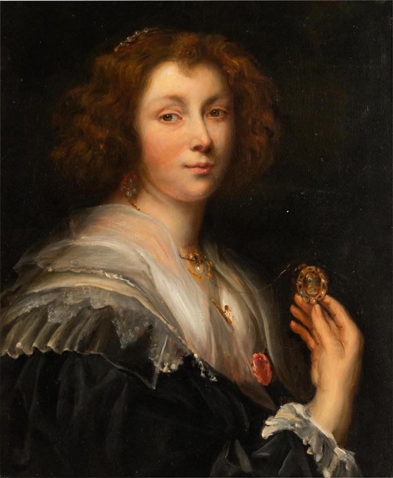 PORTRAIT OF A LADY by Continental School