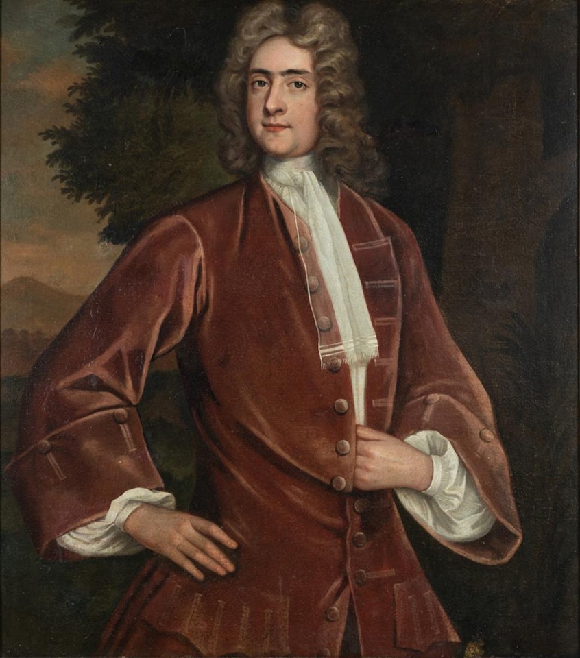PORTRAIT OF A GENTLEMAN by English School