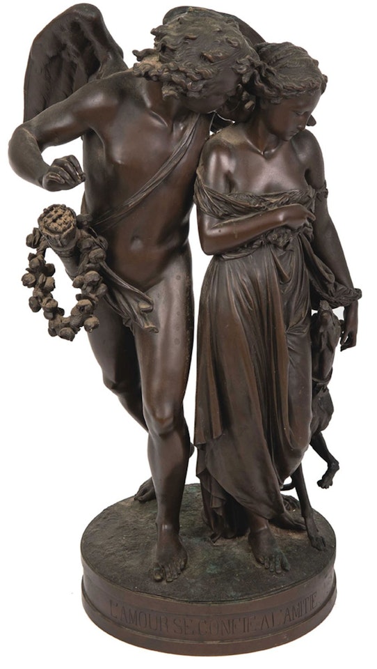 L"AMOUR SE CONFIT A L"AMITE by Albert-Ernest Carrier-Belleuse