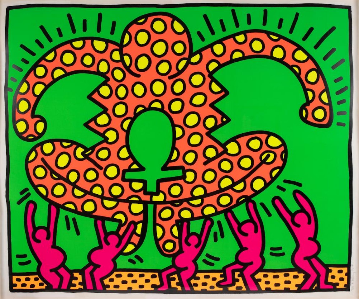 "FERTILITY NO. 2" by Keith Haring