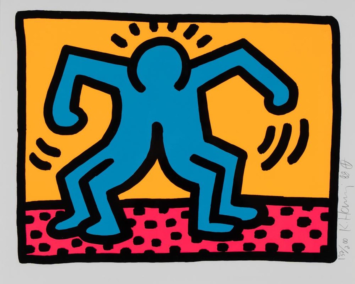 "UNTITLED #3" by Keith Haring