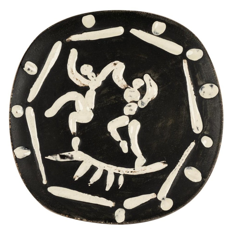 MADOURA PLATE by Pablo Picasso