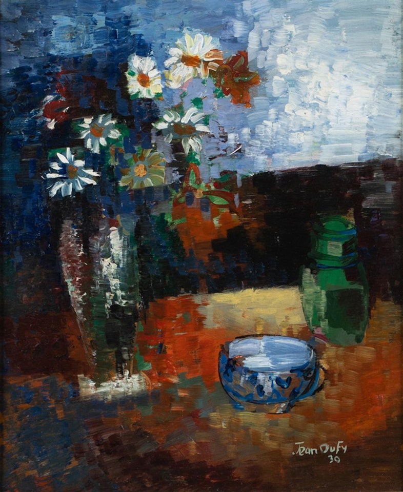 "BOUQUET DE MARGUERITES" by Jean Dufy