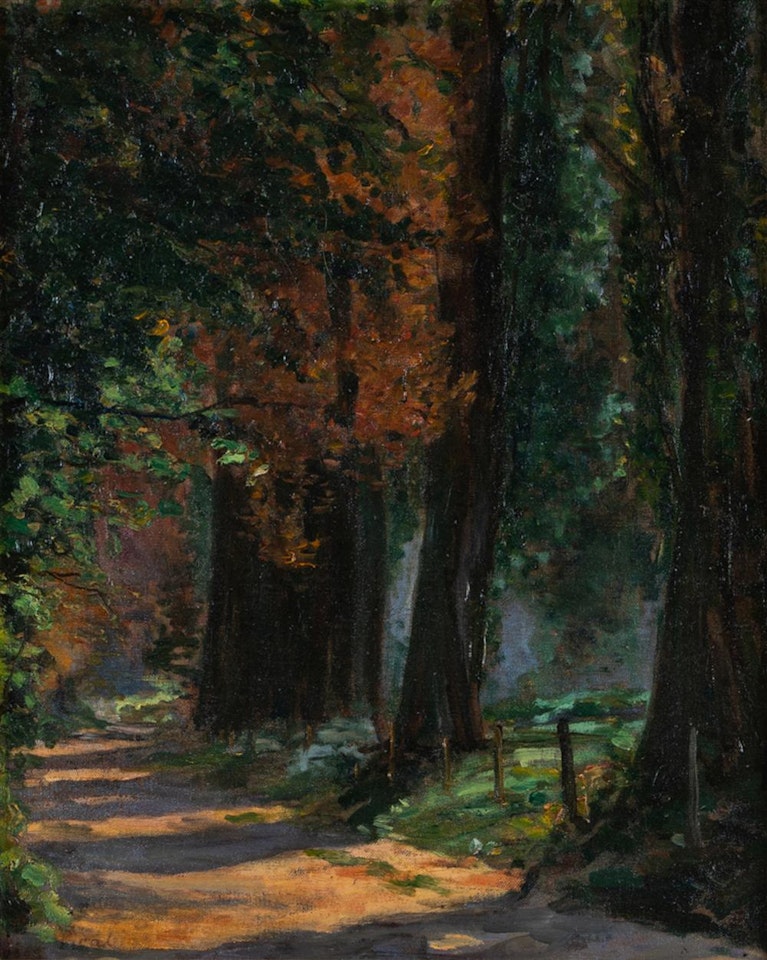 "CHEMIN SOUS BOIS" by Francis Picabia