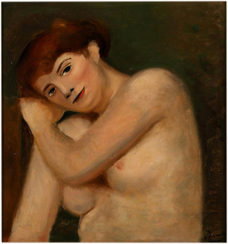 "BUSTE DE FEMME AUX SEINS NUS" by Andre Derain