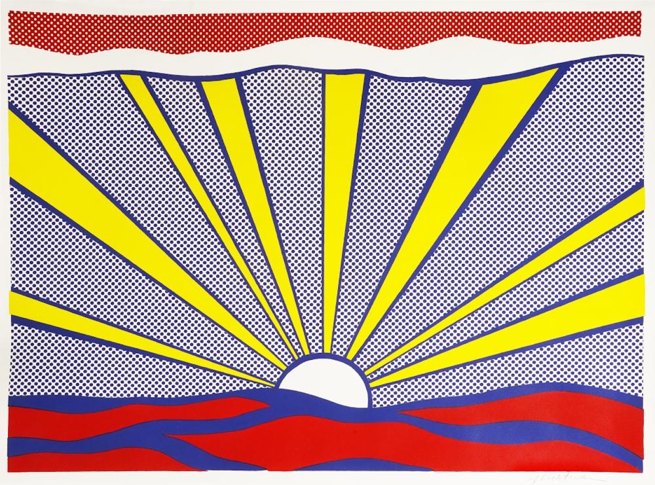 Sunrise; Corlett II 7 by Roy Lichtenstein