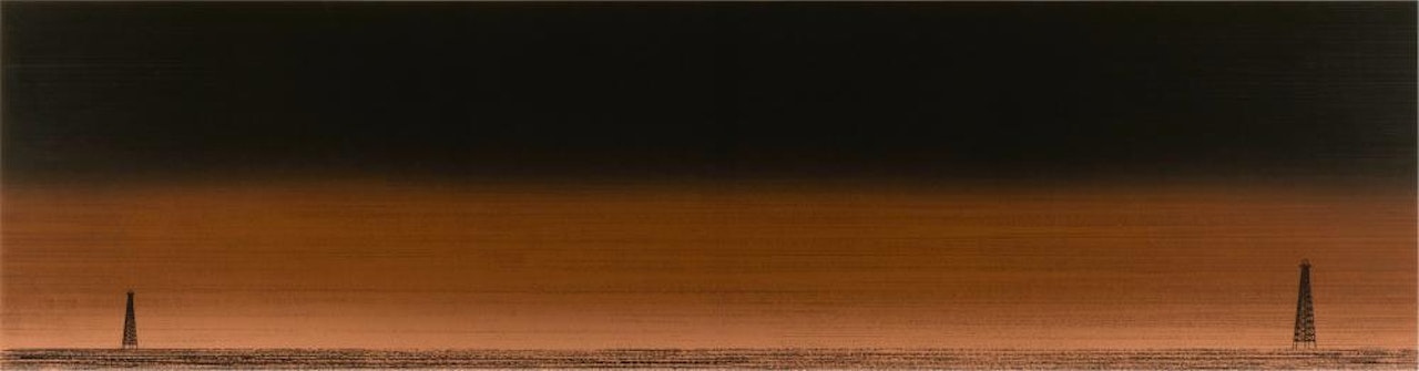 Oil Derricks by Ed Ruscha
