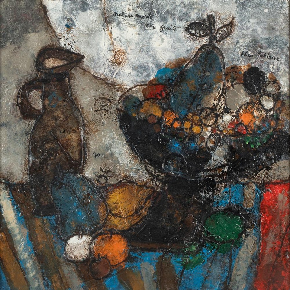 NATURE MORTE AUX FRUITS by Théo Tobiasse