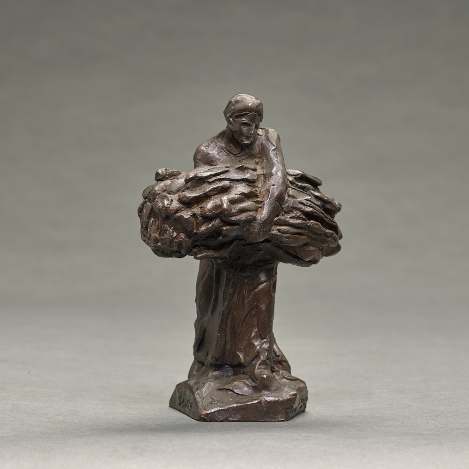 Porteuse de gerbes (Woman carrying Wheat) by Aime Jules Dalou