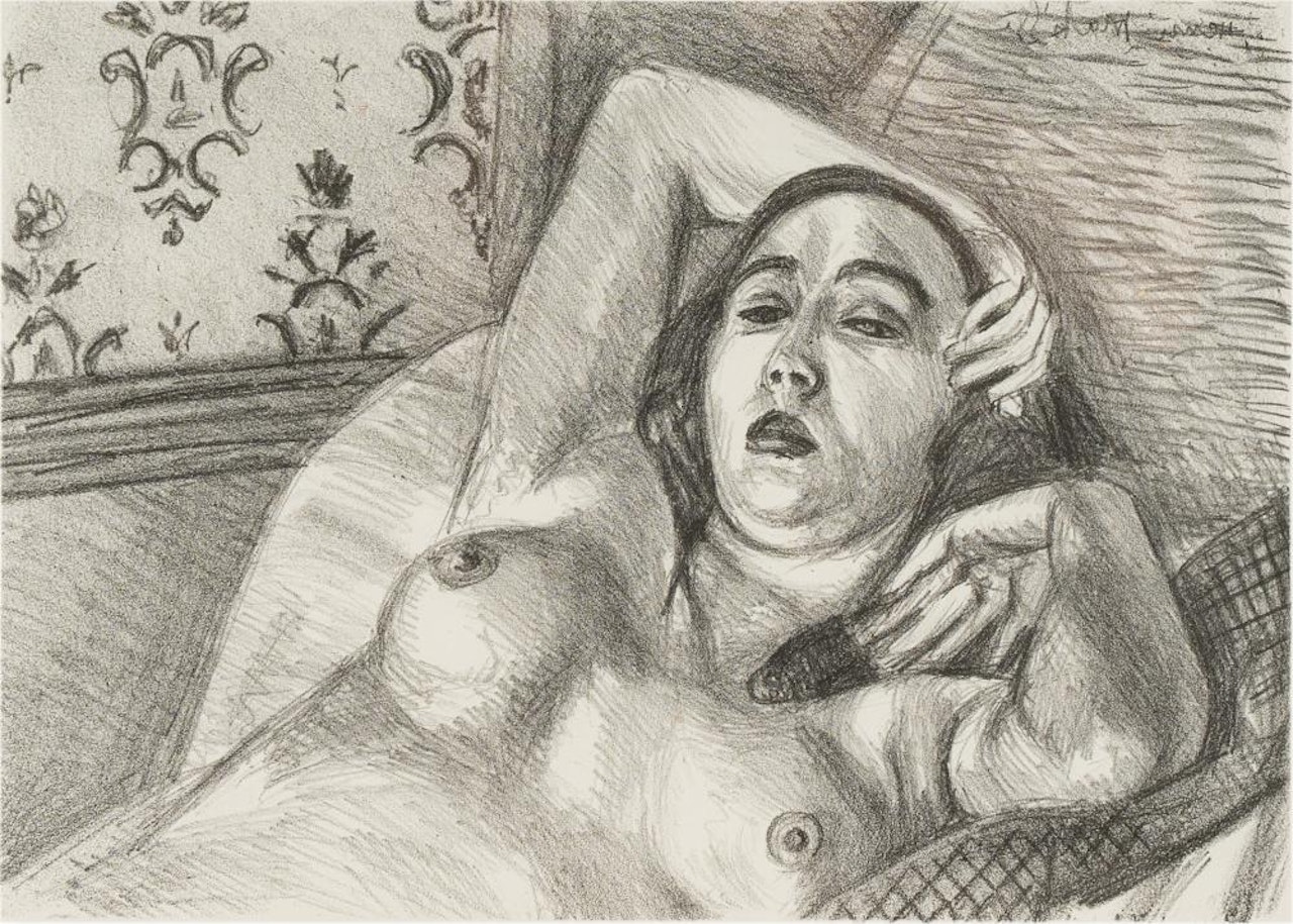 LE REPOS DU MODELE by Henri Matisse