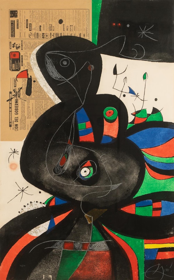 GAUDI XXI; Dupin 1080 by Joan Miró