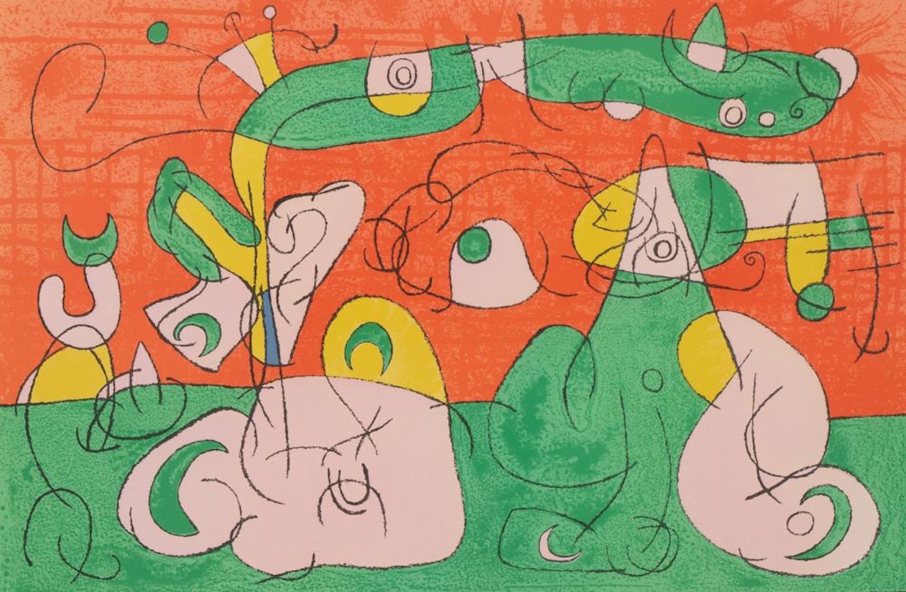UBU ROI PLATE VI by Joan Miró