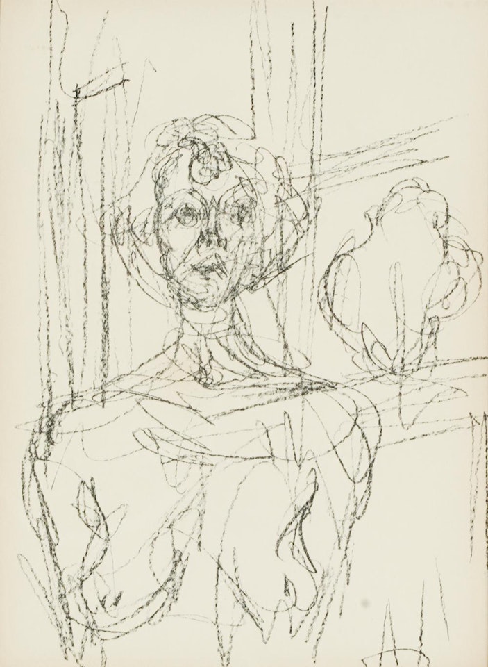 ANNETTE; from "Derriere le Miroir" by Alberto Giacometti