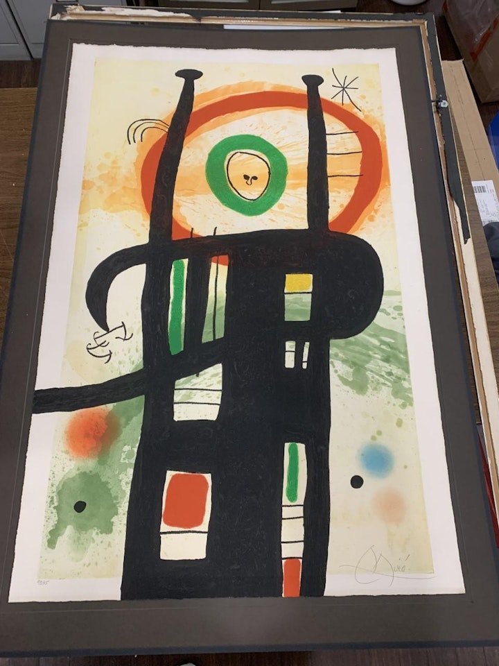 Le Grand Ordinateur by Joan Miró