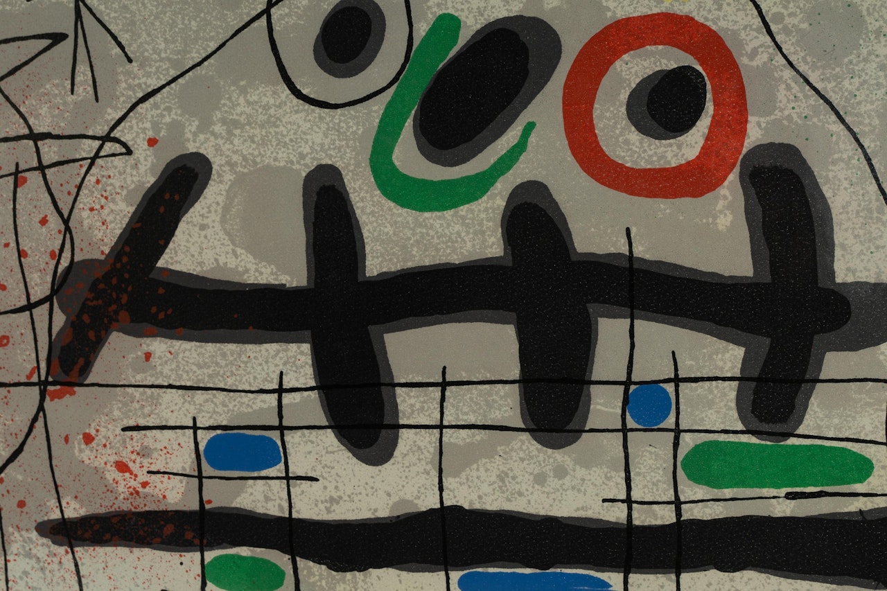 Untitled (from Le lezard aux plumes d"or) by Joan Miró