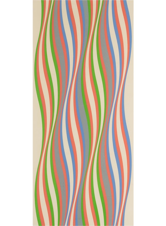 Red Dominance by Bridget Riley