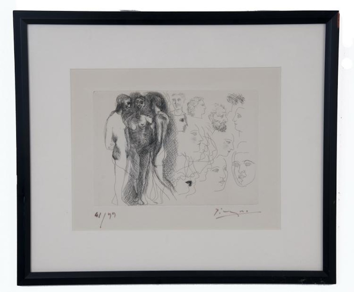 TROIS NUS DEBOUT by Pablo Picasso