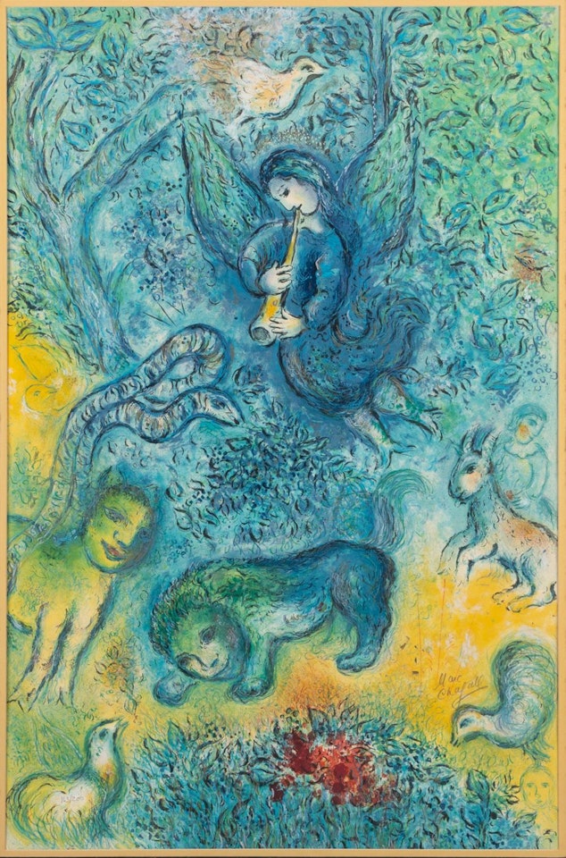 "THE MAGIC FLUTE" by Marc Chagall
