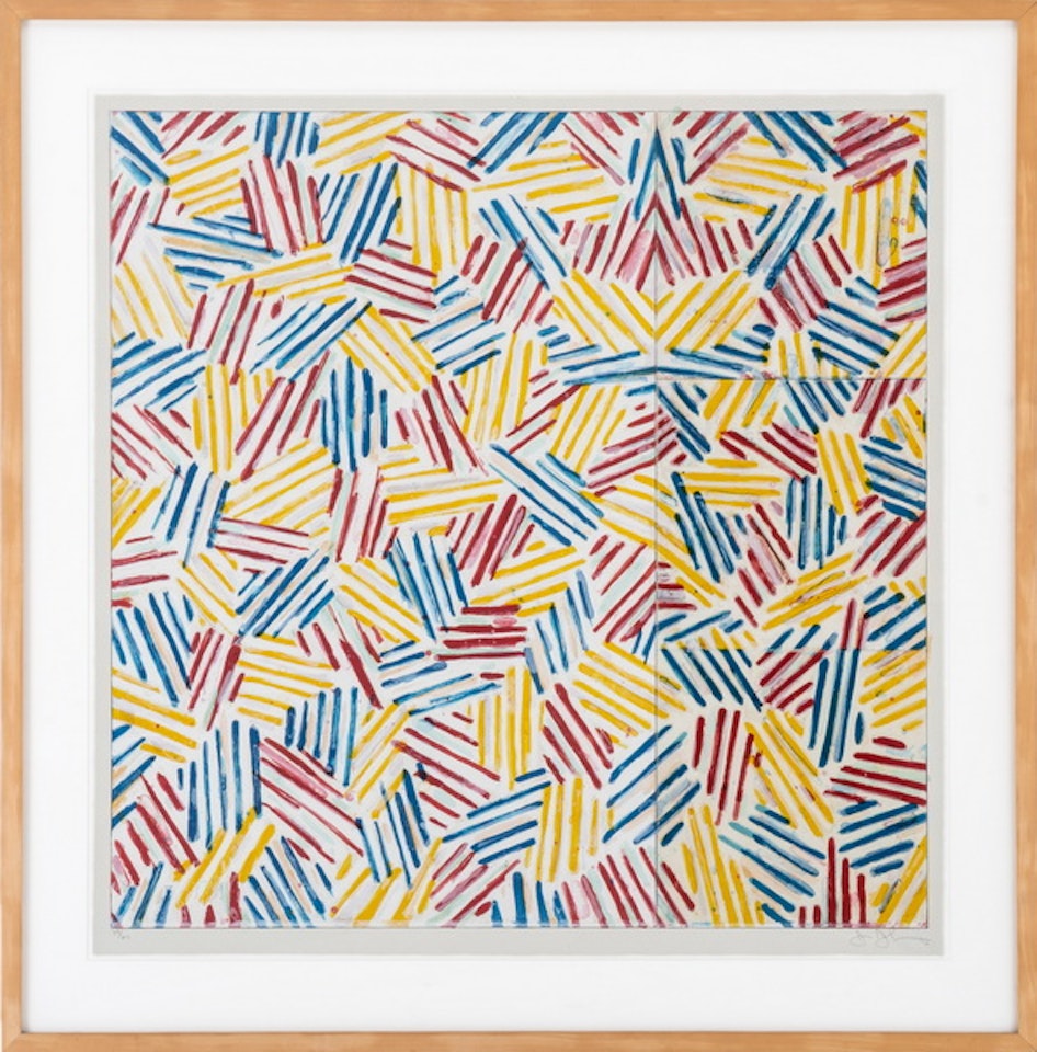 #6 (AFTER "UNTITLED 1975") by Jasper Johns