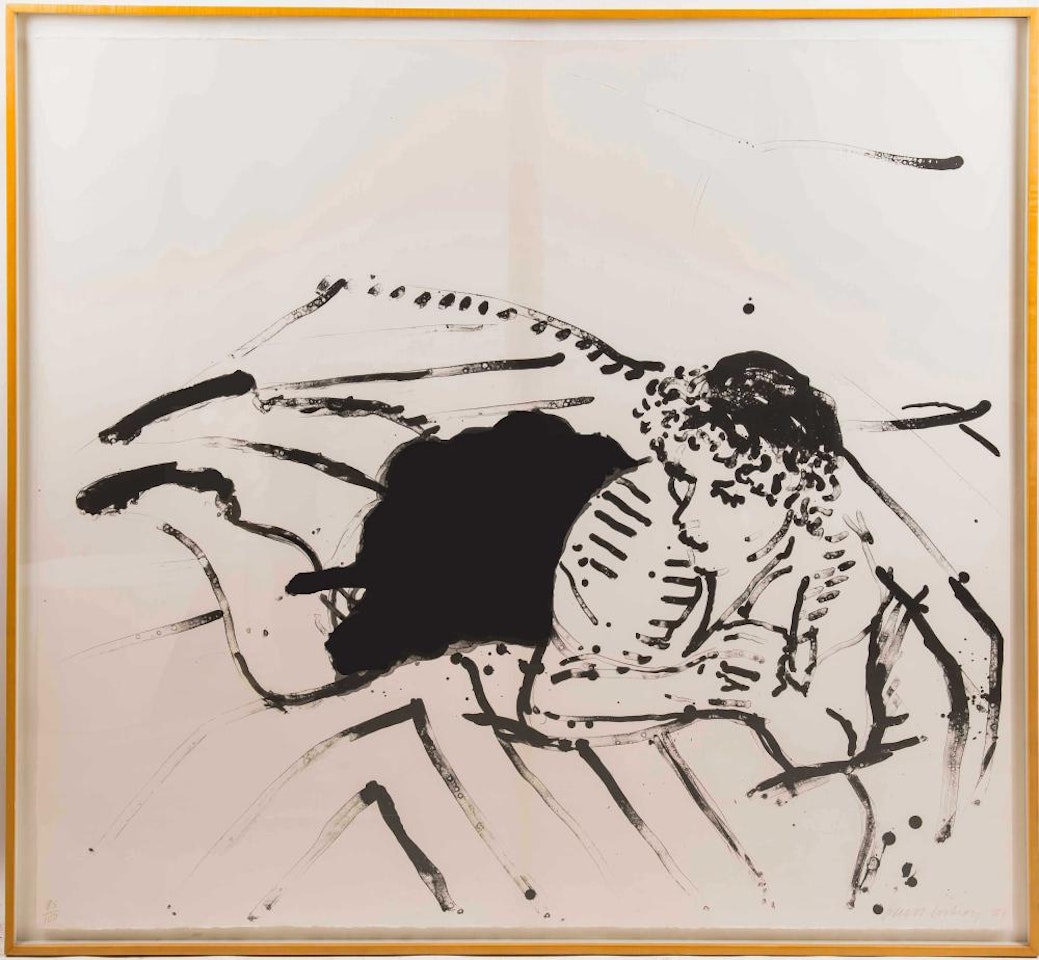 BIG CELIA PRINT #2 by David Hockney
