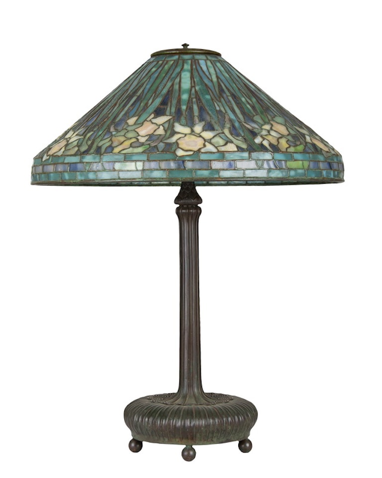 DAFFODIL" TABLE LAMP by Tiffany Studios