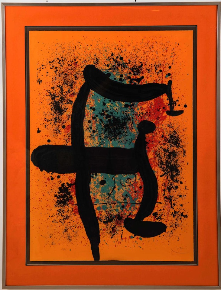 CUEILLEUSE D"ORANGE by Joan Miró