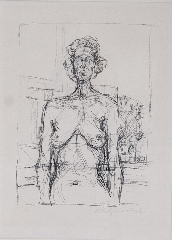 BUST OF A NUDE by Alberto Giacometti