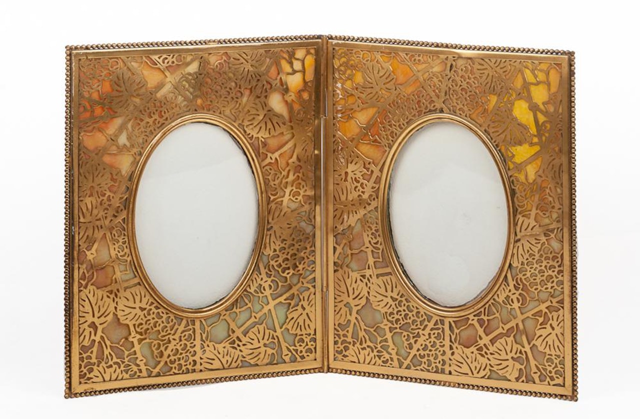 DOUBLE FRAME by Tiffany Studios